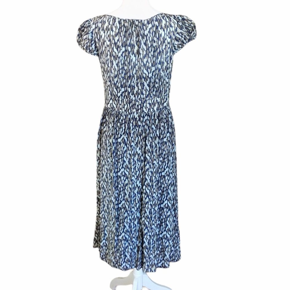 Banana Republic cotton silk cap sleeve lined lightweight dress size 10 - Picture 2 of 6